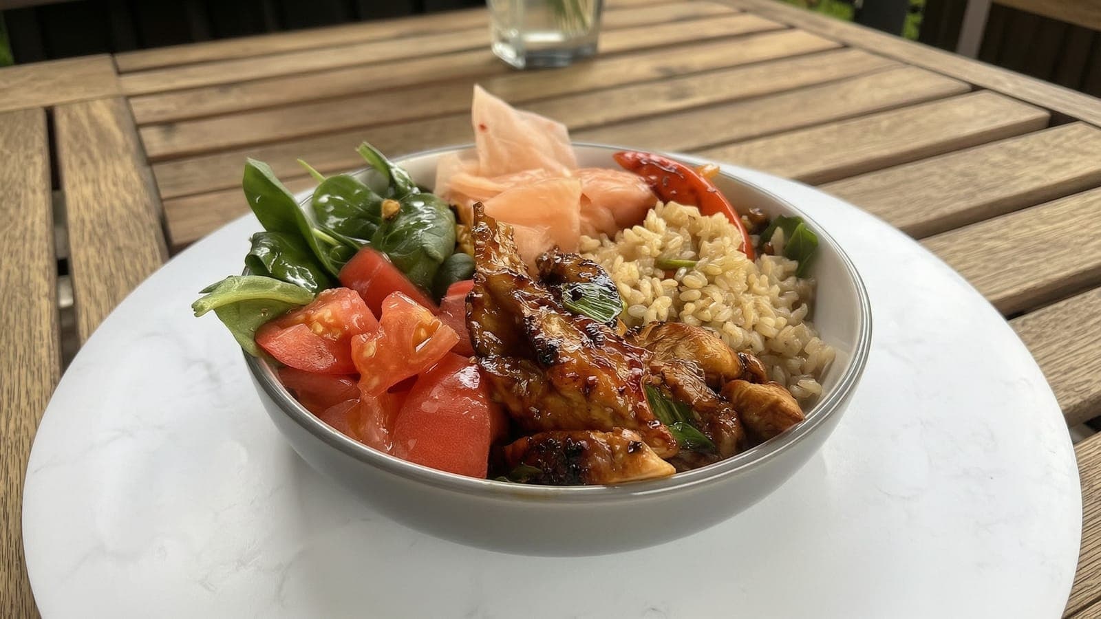 Grilled Chicken Teriyaki Bowl