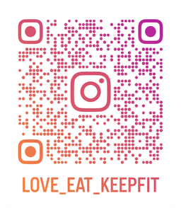 Scan to follow @love_eat_keepfit on Instagram