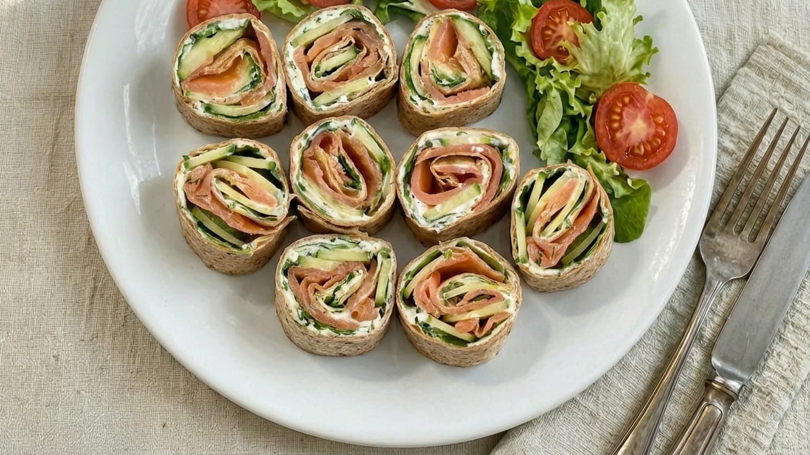 Salmon Philly Rolls