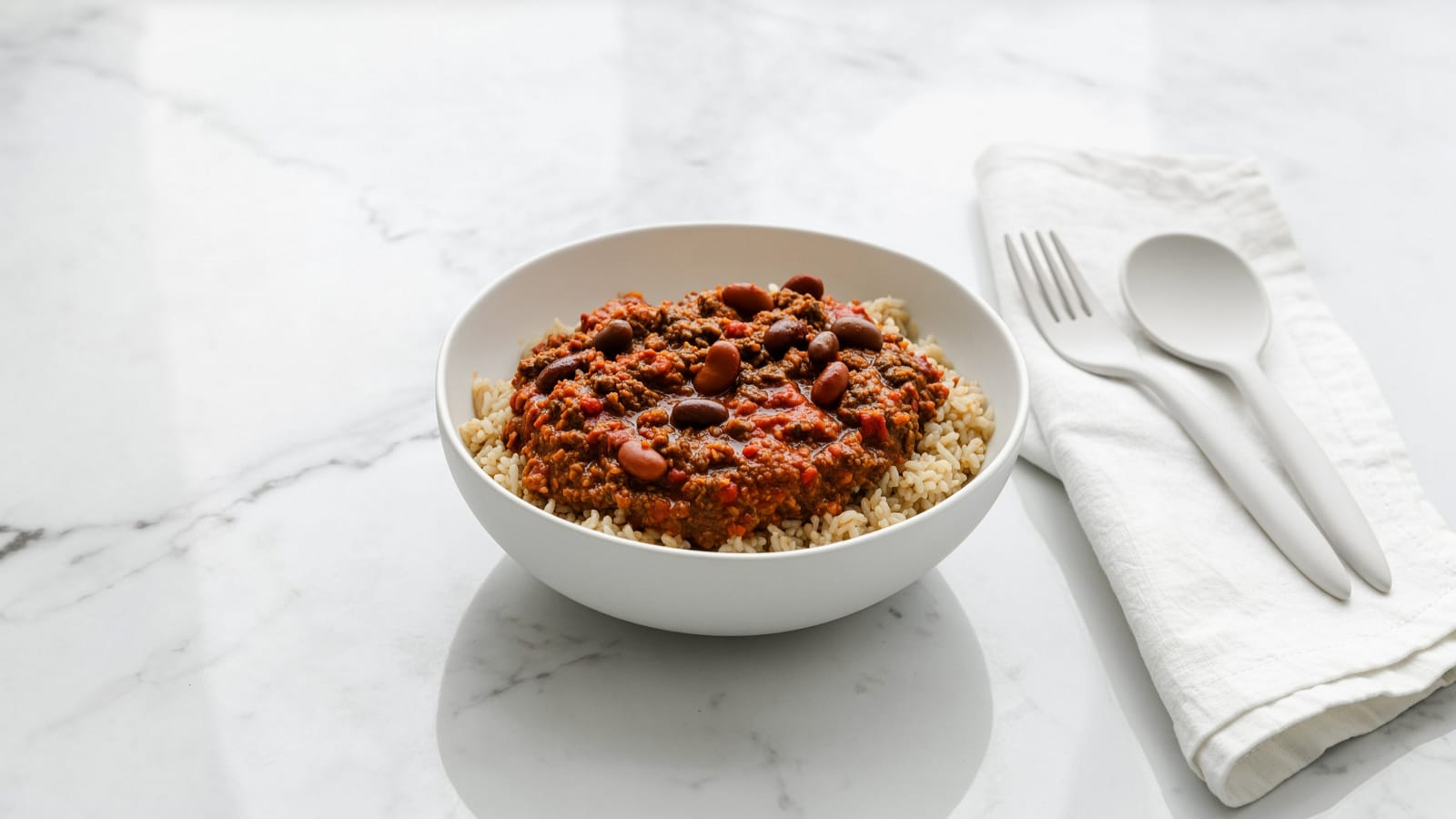 Chilli con Carne & Rice