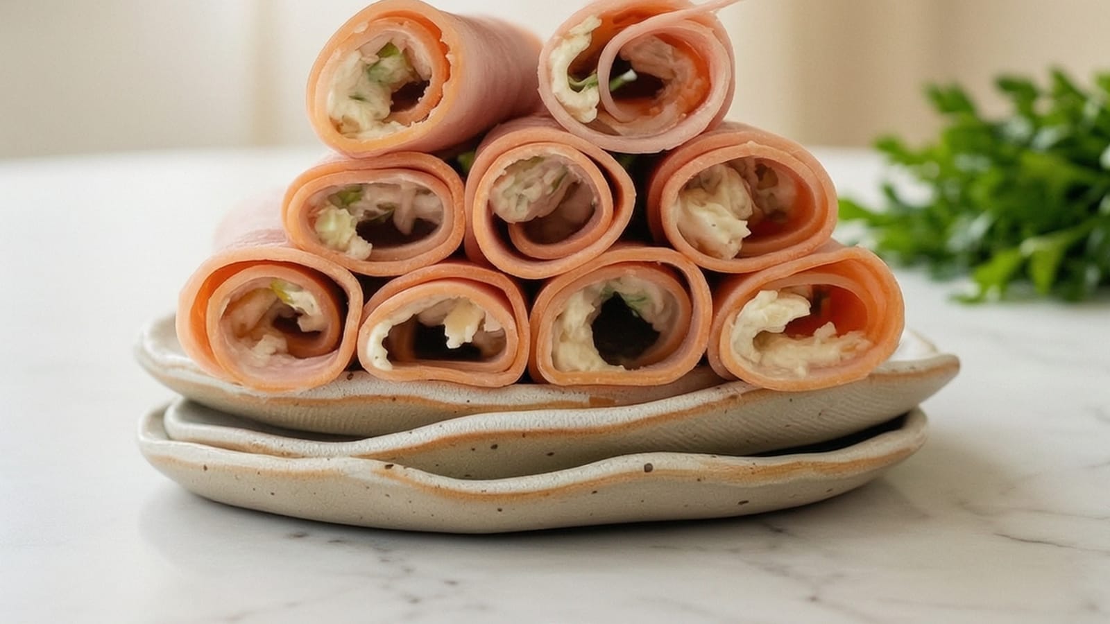 Ham & Philadelphia Rolls